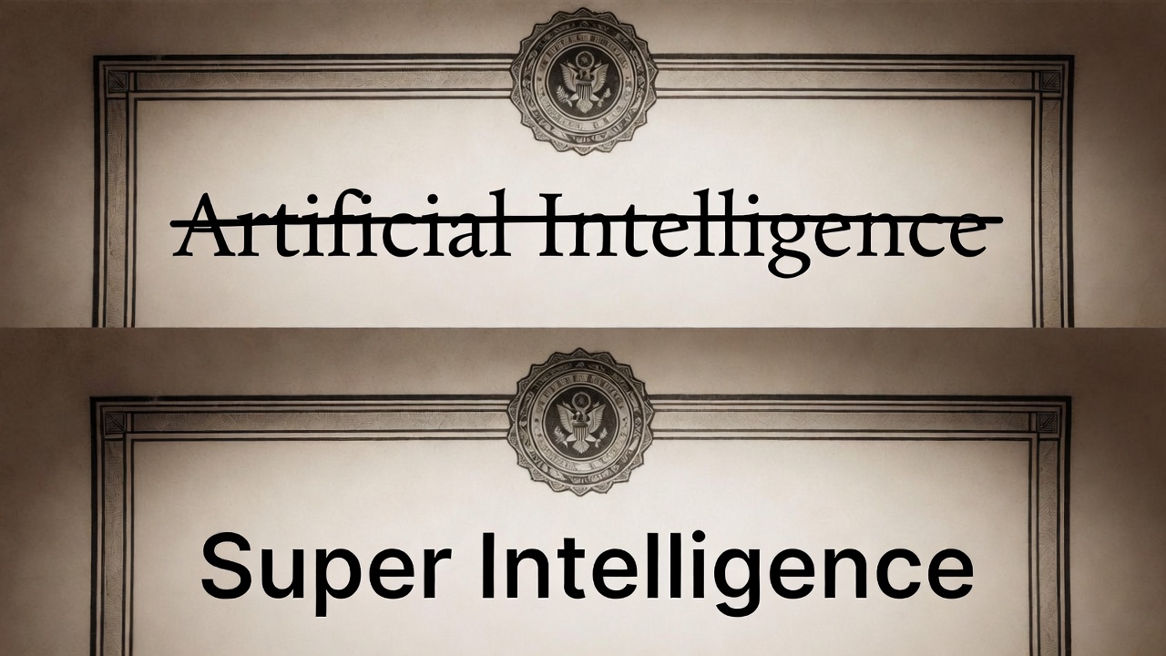 Trump Renamed AI 'Super Intelligence.' The Term Already Meant Something Scarier