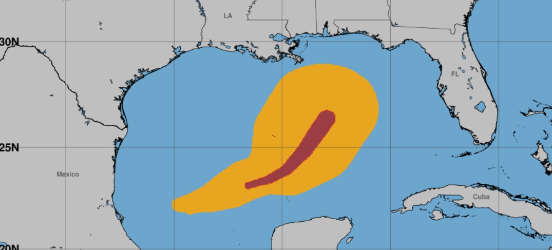 Isaias on the Cusp of Category 3 as Gulf Coast Braces