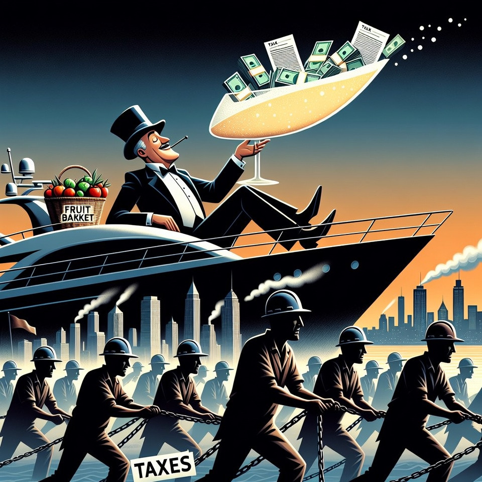 Fruit Baskets for the Taxed: The Champagne Socialist Network Behind NYC’s Push for Higher Taxes